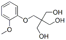 2-(Hydroxymethyl)-2-[(o-methoxyphenoxy)methyl]-1,3-propanediol Structure