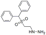 1-[2-[(디페닐메틸)술포닐]에틸]히드라진 구조식 이미지