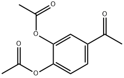 ACETIC ACID 2-ACETOXY-5-ACETYL-PHENYL ESTER Structure