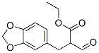 에틸알파-포르밀-1,3-벤조디옥솔-5-프로파노에이트 구조식 이미지