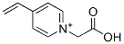 4-vinyl-N-carboxymethylpyridinium Structure