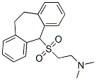 2-[(10,11-Dihydro-5H-dibenzo[a,d]cyclohepten-5-yl)sulfonyl]-N,N-dimethylethanamine Structure
