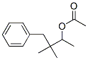 1,2,2-trimethyl-3-phenylpropyl acetate Structure