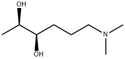 2,3-헥산디올,6-(디메틸아미노)-,[R-(R*,R*)]-(9CI) 구조식 이미지