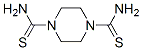 1,4-Piperazinedicarbothioamide Structure