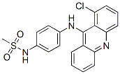 N-[4-(1-Chloro-9-acridinylamino)phenyl]methanesulfonamide Structure