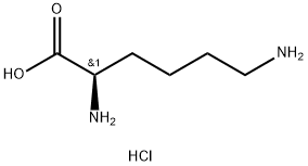 D-Lysine hydrochloride 구조식 이미지