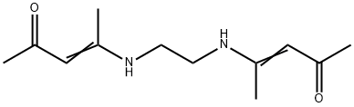 4-[2-(4-oxopent-2-en-2-ylamino)ethylamino]pent-3-en-2-one 구조식 이미지