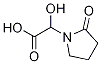 a-hydroxy-2-oxo-1-Pyrrolidineacetic acid 구조식 이미지