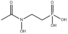 포스폰산,[2-(아세틸하이드록시아미노)에틸]-(9CI) 구조식 이미지