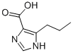 1H-Imidazole-4-carboxylicacid,5-propyl-(9CI) Structure