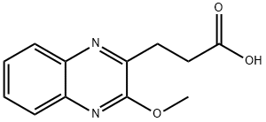 3-(3-METHOXY-QUINOXALIN-2-YL)-PROPIONIC ACID 구조식 이미지