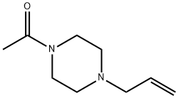 Piperazine, 1-acetyl-4-(2-propenyl)- (9CI) Structure