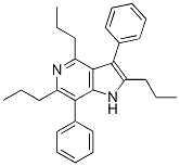 3,7-DIPHENYL-2,4,6-TRIPROPYL-1H-PYRROLO[3,2-C]PYRIDINE Structure