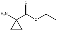 Cyclopropanecarboxylic acid, 1-amino-, ethyl ester (9CI) 구조식 이미지