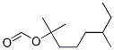 2,6-dimethyl-2-octyl formate Structure