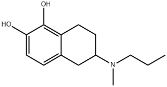 1,2-나프탈렌디올,5,6,7,8-테트라히드로-6-(메틸프로필아미노)-,염산염 구조식 이미지