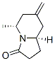 3(2H)-Indolizinone,hexahydro-5-methyl-7-methylene-,(5R,8aR)-(9CI) 구조식 이미지