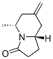 3(2H)-Indolizinone,hexahydro-5-methyl-7-methylene-,(5R,8aS)-(9CI) 구조식 이미지