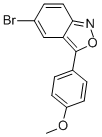 5-Bromo-3-(4-methoxyphenyl)-2,1-benzisoxazole Structure