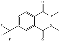 DiMethyl 4-(TrifluoroMethyl)phthalate Structure