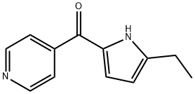 Methanone, (5-ethyl-1H-pyrrol-2-yl)-4-pyridinyl- (9CI) 구조식 이미지