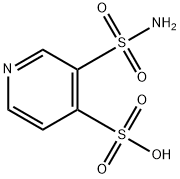3-(Aminosulfonyl)-4-pyridinesulfonicacid Structure