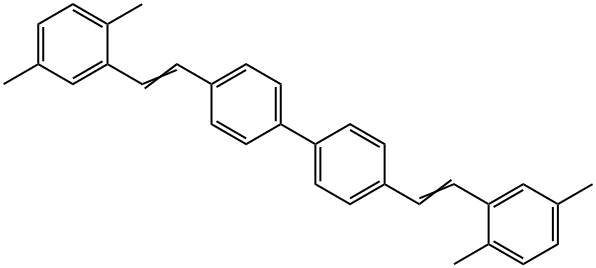 4,4'-BIS(2,5-DIMETHYLSTYRYL)BIPHENYL 구조식 이미지