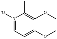 3,4-DIMETHOXY-2-METHYLPYRIDINE N-OXIDE 구조식 이미지