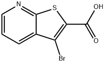 3-BroMothieno[2,3-b]pyridine-2-carboxylic acid Structure