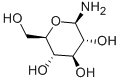 beta-D-Glucopyranosylamine 구조식 이미지