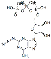 2-아지도아데노신5'-트리포스페이트 구조식 이미지