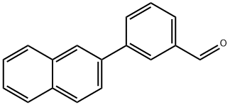 3-(6-(Methoxycarbonyl)naphthalen-2-yl)benzaldehyde Structure