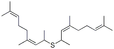 Methyl[(Z)-3,7-dimethyl-2,6-octadienyl] sulfide Structure