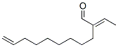 2-ethylideneundec-10-en-1-al Structure