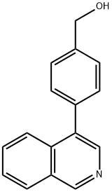 3-(Isoquinolin-1-yl)benzyl alcohol Structure