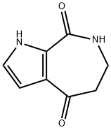 6,7-DIHYDRO-1H,5H-PYRROLO[2,3-C]AZEPINE-4,8-DIONE 구조식 이미지