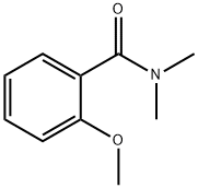 o-Methoxy-N,N-dimethylbenzamide 구조식 이미지