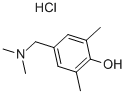 4-[(DIMETHYLAMINO)METHYL]-2,6-DIMETHYLPHENOL HYDROCHLORIDE Structure