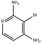 3-브로모-2,4-디아미노피리딘 구조식 이미지