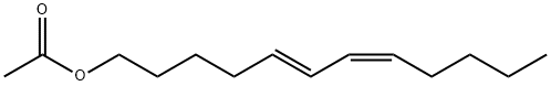 (5E,7Z)-5,7-Dodecadien-1-ol acetate Structure