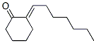 2-heptylidenecyclohexan-1-one Structure