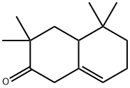 3,4,4a,5,6,7-hexahydro-3,3,5,5-tetramethylnaphthalene-2(1H)-one 구조식 이미지