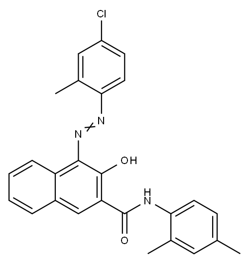 Solvent Red 210 Structure