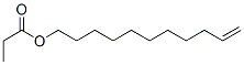 undec-10-enyl propionate Structure