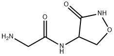 Acetamide, 2-amino-N-(3-oxo-4-isoxazolidinyl)- (9CI) Structure