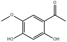 2,4-Dihydroxy-5-Methoxyacetophenone 구조식 이미지
