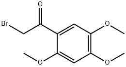 ACETOPHENONE, 2-BROMO-2',4',5'-TRIMETHOXY- Structure