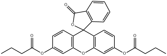 FLUORESCEIN DIBUTYRATE Structure