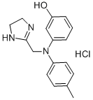 Phentolamine hydrochloride 구조식 이미지